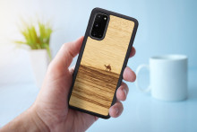 MAN&WOOD case for Galaxy S20 terra black