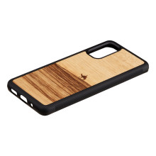 MAN&WOOD case for Galaxy S20 terra black