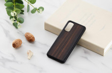 MAN&WOOD case for Galaxy S20 ebony black