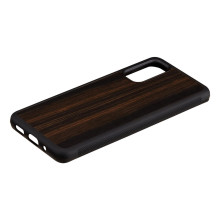 MAN&WOOD case for Galaxy S20 ebony black