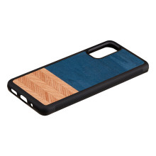 MAN&WOOD case for Galaxy S20 denim black