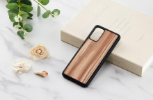 MAN&WOOD case for Galaxy S20+ cappuccino black