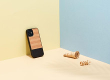 MAN&WOOD case for iPhone 12 mini herringbone nero black