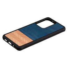 MAN&WOOD case for Galaxy S20 Ultra denim black