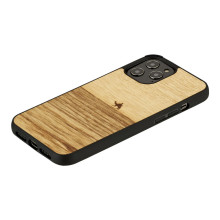 MAN&WOOD case for iPhone 12/12 Pro terra black