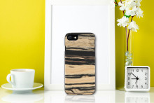 MAN&WOOD case for iPhone 7/8 white ebony black