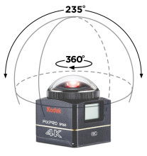 Kodak Pixpro SP360 4K Pack SP3604KBK6