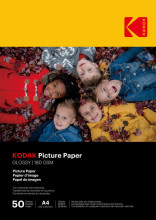 Kodak 180gsm 9.1 mil Glossy A4x50