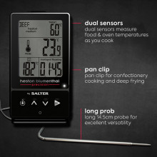 Salter 540A HBBKCR Heston Blumenthal Precision 5-in-1 Digital Cooking Thermometer