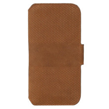 Krusell Leather PhoneWallet Apple iPhone 13 mini cognac (62397)