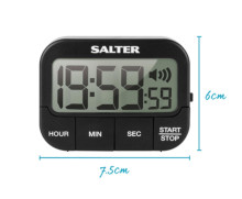 Salter 355 BKXCDUEU16 Loud Beeper ElectronicTimer