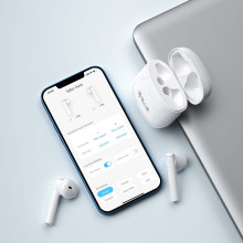 Tellur Aura True Wireless Earphones APP White