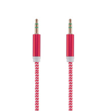 Tellur Basic Audio Cable aux 3.5mm Jack 1m Red