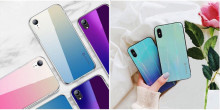 Samsung A20 Gradient Glass Case 3 Under Water