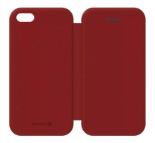 Samsung A6 Plus 2018 Book Case Wine Red