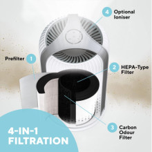 Homedics AP-T10WT-EU TotalClean 4 in 1 Air Purifier