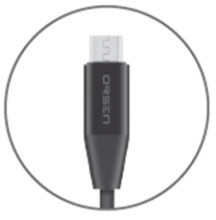 Orsen S32 Micro Data Cable 2.1A 1.2m black