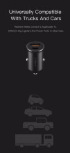 Orsen C8 45W Mini Car Charger black