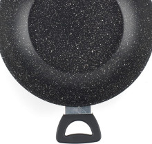 Russell Hobbs RH00488MOB 28CM MARBLE WOK - BLACK