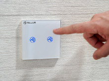 Tellur Smart WiFi switch, SS2N 2 port 1800W 10A