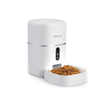 Tellur Smart WiFi Pet Feeder, UltraHD Camera, 4L white