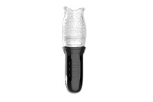 Erolab Tornado Male Masturbator Black/Transparent (MSTRB01b)