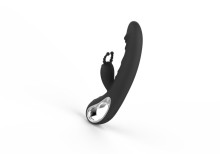 Erolab Cheeky Bunny G-spot & Clitoral Massager Black (ZYCP01b)