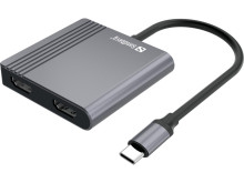 Sandberg 136-44 USB-C Dock 2xHDMI+USB+PD