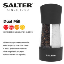 Salter 7612 BKXRAUP Dual Mechanical Mill