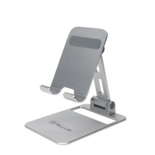 Tellur Phone Holder for desk Aluminium Silver