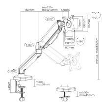 Sbox LCD-S012-2 (17-32/2-9kg/100x100)