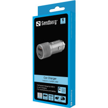 Sandberg 441-50 Car Charger 1xQC3.0+1xUSBC 48W