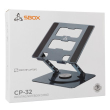 Sbox CP-32 Laptop stand 360 Rotation