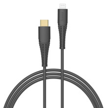 Hama 00201602 Charging Cable, USB-C - Lightning 1.5m black