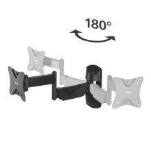 Hama 00118662 Fullmotion TV Wall Bracket 66cm Black