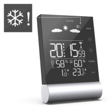 Hama 00186417 Weather Station Black Line black