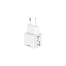 Hama 00201652 Charger 220V USB-C PD/Qualcomm 25W White