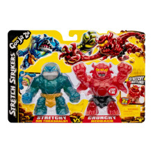 HEROES OF GOO JIT ZU Stretch Strikers figures 2-pack