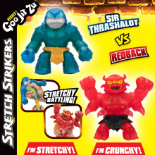 HEROES OF GOO JIT ZU Stretch Strikers figures 2-pack