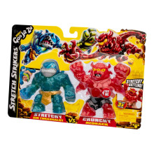 HEROES OF GOO JIT ZU Stretch Strikers figures 2-pack