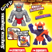 HEROES OF GOO JIT ZU Stretch Strikers figures 2-pack