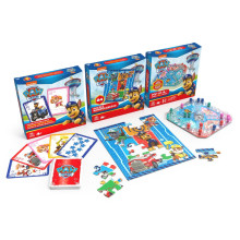 SPINMASTER GAMES spēļu komplekts Paw Patrol, 3 spēles, 6066829