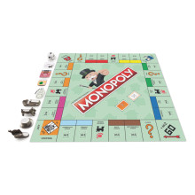 SPINMASTER GAMES galda spēle Giant Monopoly, 6068016