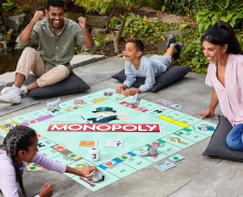 SPINMASTER GAMES galda spēle Giant Monopoly, 6068016