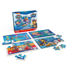 SPINMASTER GAMES puzles komplekts Paw Patrol, 4 puzles, 6066803