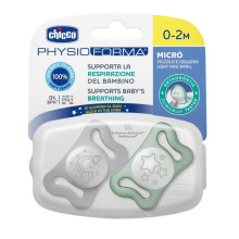 156276 PHYSIO MICRO GLOWING SILICONE 0-2 pacifier 2 pcs