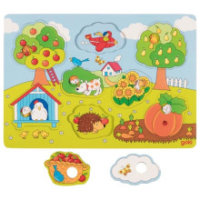 GOKI Art.57473 Garden Background puzzle