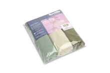 MUSLIN DIAPER UNIFORM GREEN (Pack - 3 pcs)