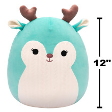 SQUISHMALLOWS W20 Plīša rotaļlieta, 30 cm