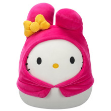 SQUISHMALLOWS HELLO KITTY W20 Plīša rotaļlieta, 20 cm